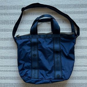 LeSportsac crossbody/tote in dark navy